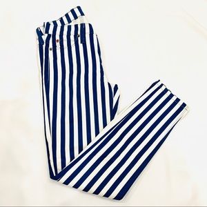 HUDSON NICO Super Skinny Striped Jeans Sz. 25